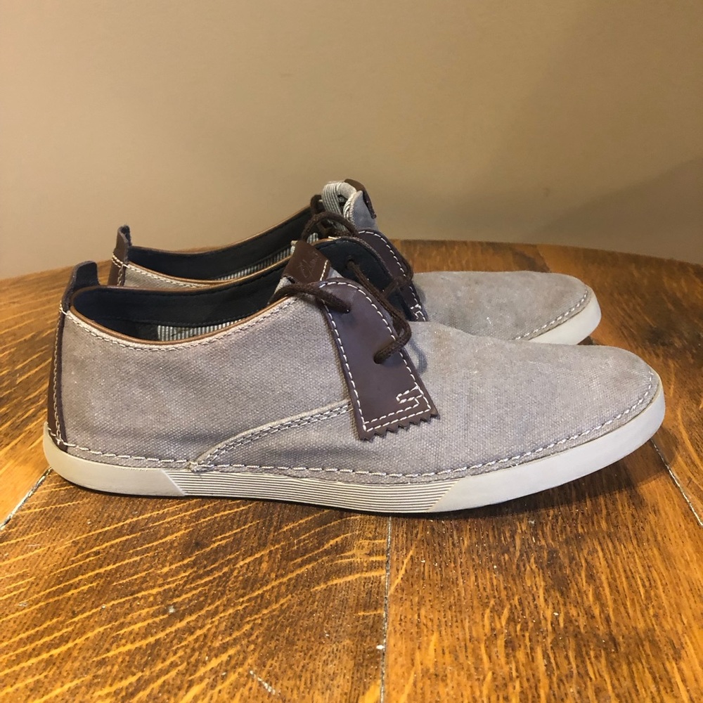 Clarks men leather uppers shoes